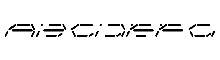 Fifteen Segment Rush Regular LDR Regular  Free Fonts Download