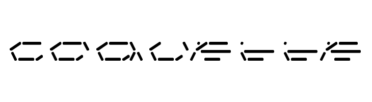 Fifteen Segment Rush Regular LDR Regular  Free Fonts Download