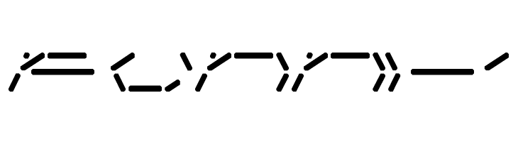 Fifteen Segment Rush Regular LDR Regular  Free Fonts Download