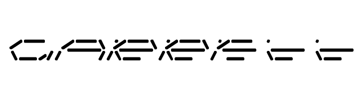 Fifteen Segment Rush Regular LDR Regular  Free Fonts Download