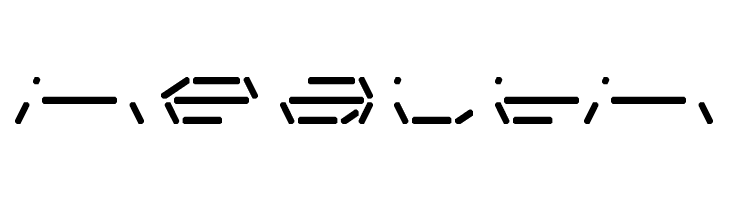 Fifteen Segment Rush Regular LDR Regular  Free Fonts Download