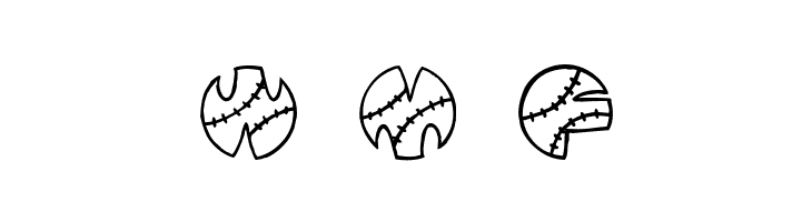 JI Baseball  Free Fonts Download