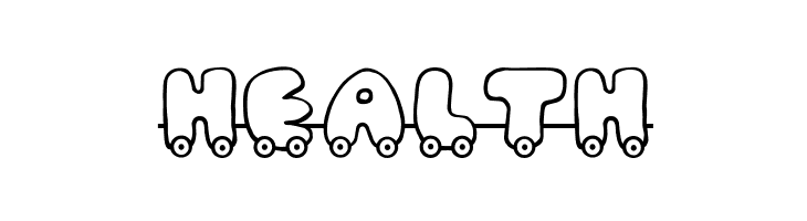 JI Toy Train  Free Fonts Download