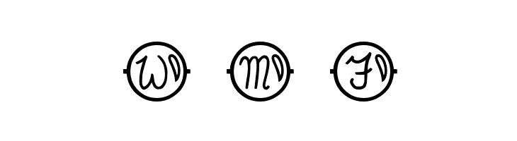 JI Pearl Necklace  Free Fonts Download