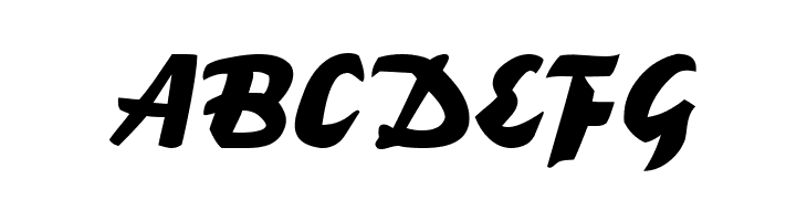 BlackNib Normal  Free Fonts Download