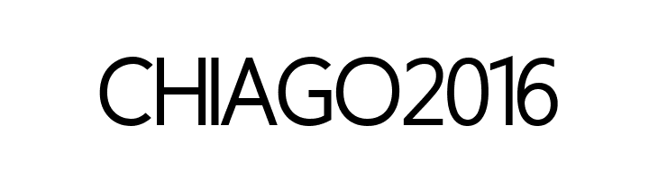 CHIAGO2016 Homizio Medium Font