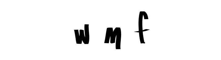 Viande Fum&eacute;e  Free Fonts Download