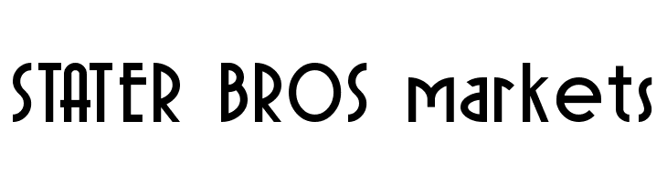 STATER%2BBROS%2Bmarkets Sierra Madre Font