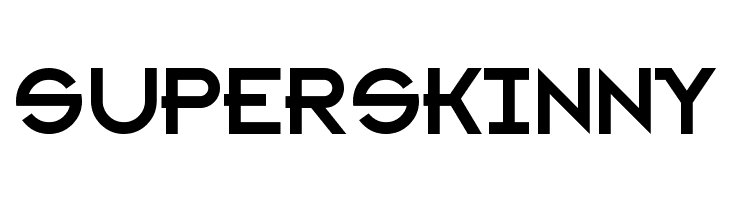 SUPERSKINNY Kanno Font