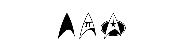 TrekArrowheads  Free Fonts Download
