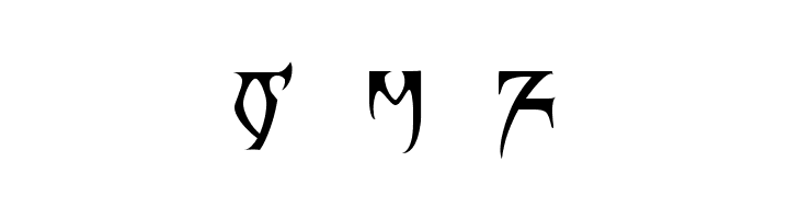 Daedra  Free Fonts Download