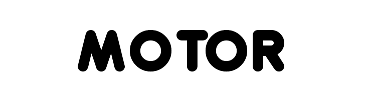 MOTOR Dunkin Font