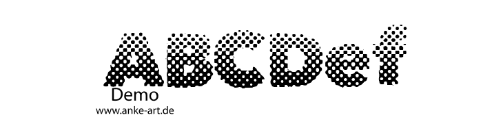 aa Halftone Demo  Free Fonts Download