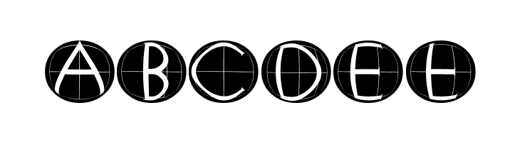 XperimentypoFourC RoundInvers  Free Fonts Download