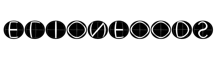 XperimentypoFourC RoundInvers  Free Fonts Download