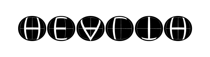 XperimentypoFourC RoundInvers  Free Fonts Download