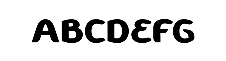 ABCDEFG Eve-Isabelle Eve-Isabelle Font