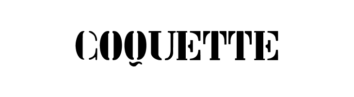 Stencil Intellecta Limited Set  Free Fonts Download