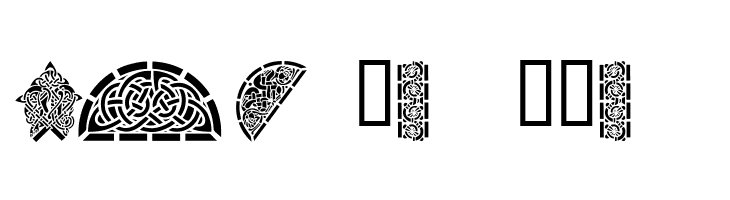 Celtic Designs II  Free Fonts Download