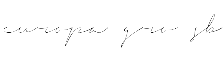 Signerica Thin  Free Fonts Download