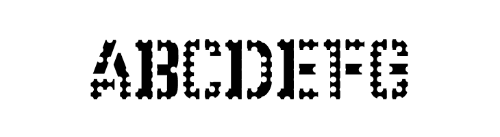 WCWunderbachPerfoBta  Free Fonts Download