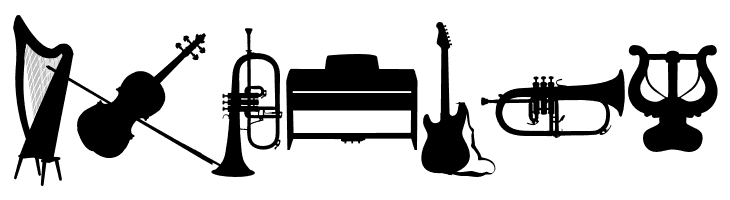 WCMusicaBta  Free Fonts Download