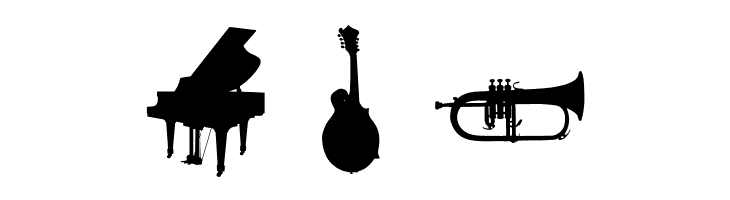 WCMusicaBta  Free Fonts Download