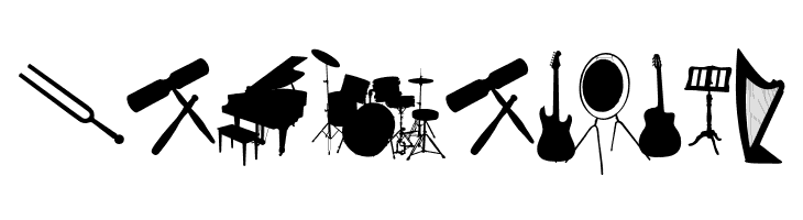 WCMusicaBta  Free Fonts Download