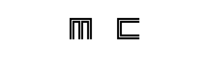 2 Lines  Free Fonts Download
