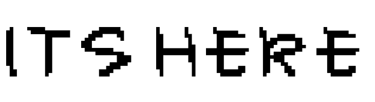 14HolidayBitmapAl  Free Fonts Download