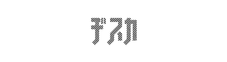 FSB08KlangstripeKt  Free Fonts Download