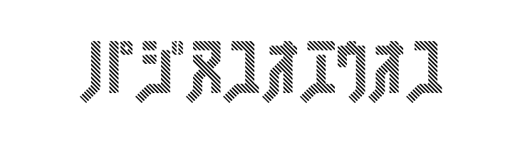 FSB08KlangstripeKt  Free Fonts Download