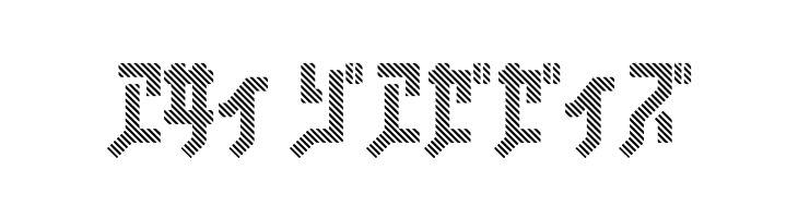 FSB08KlangstripeKt  Free Fonts Download
