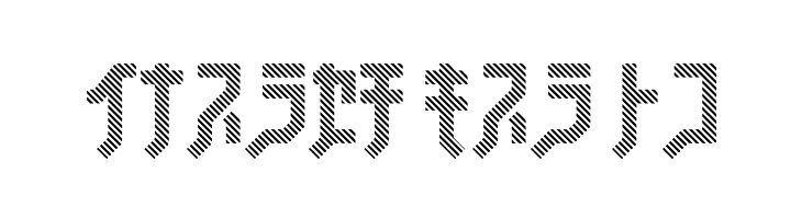 FSB08KlangstripeKt  Free Fonts Download
