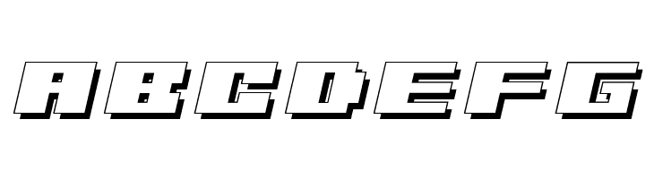 UltraSevenItalicWAl  Free Fonts Download