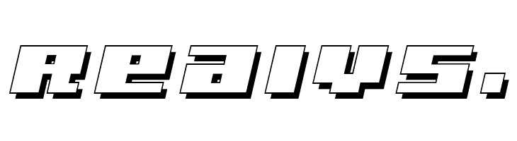 UltraSevenItalicWAl  Free Fonts Download