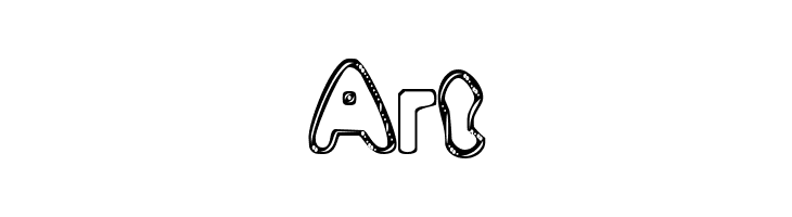 BN-Outer Line  Free Fonts Download