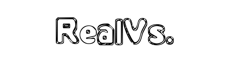 BN-Outer Line  Free Fonts Download