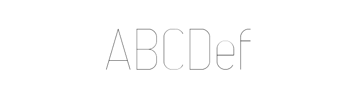 232MKSDRoundSuperUltraLight  Free Fonts Download