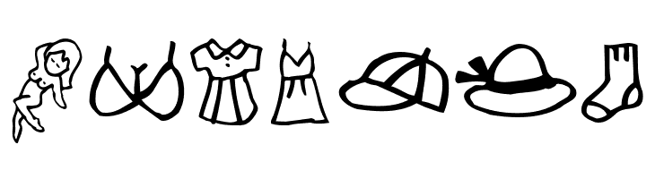 HolidayIllustA  Free Fonts Download