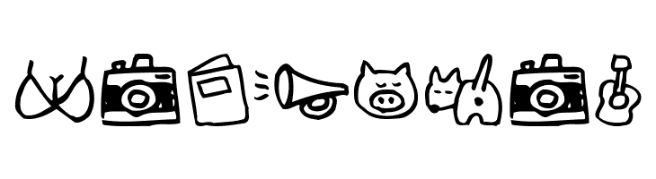 HolidayIllustA  Free Fonts Download