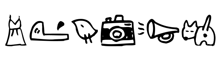 HolidayIllustA  Free Fonts Download