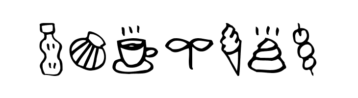 HolidayIllustB  Free Fonts Download