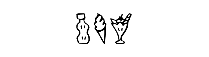 HolidayIllustB  Free Fonts Download