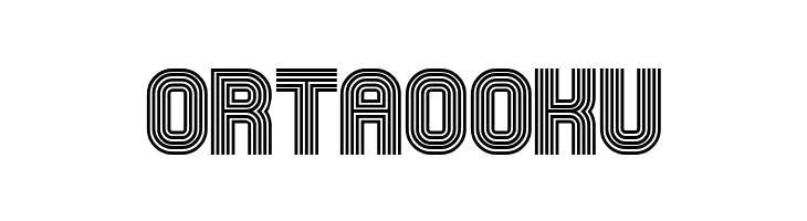 Millennium5linesAl  Free Fonts Download