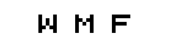 D3 Littlebitmapism Round  Free Fonts Download