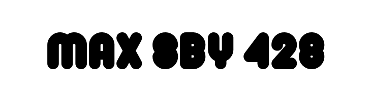 PicoSuperUltraBold  Free Fonts Download