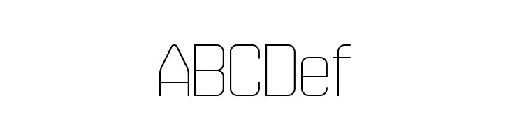 235MKSD UltraLightAl  Free Fonts Download