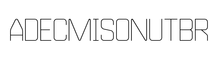 235MKSD UltraLightAl  Free Fonts Download