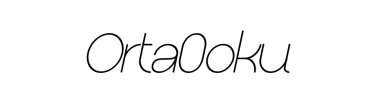 Kerater UltraLight Italic  Free Fonts Download